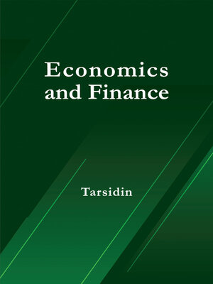 cover image of Economics and Finance